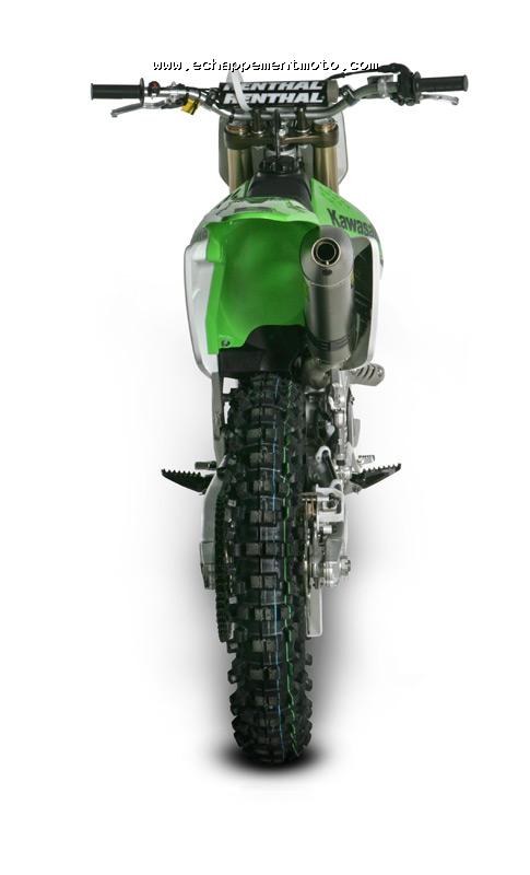 ECHAPPEMENT MOTO AKRAPOVIC SLIP-ON EXHAUST SYSTEM KAWASAKI KX 450 F (2008) 3